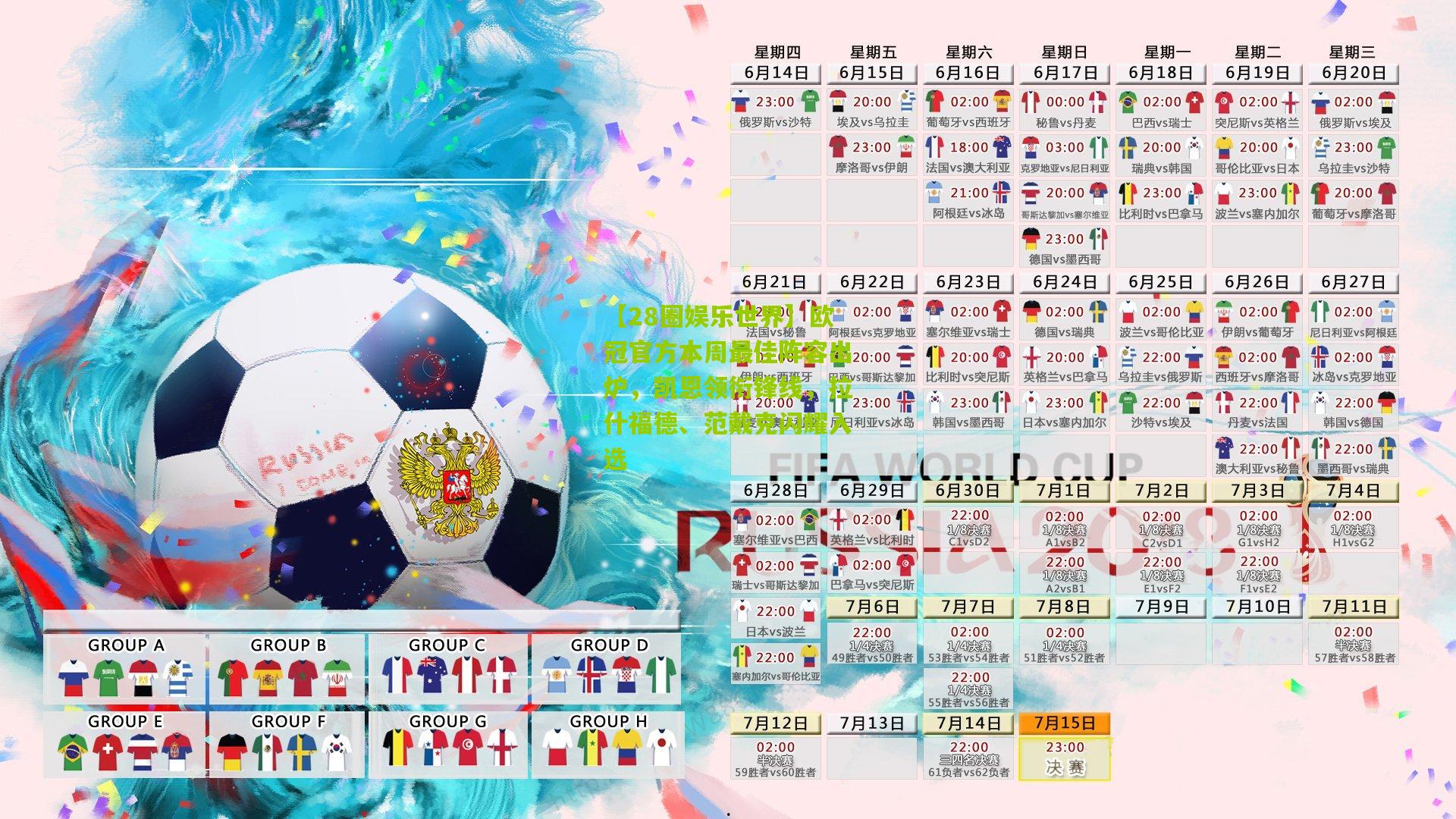 欧冠官方本周最佳阵容出炉，凯恩领衔锋线，拉什福德、范戴克闪耀入选